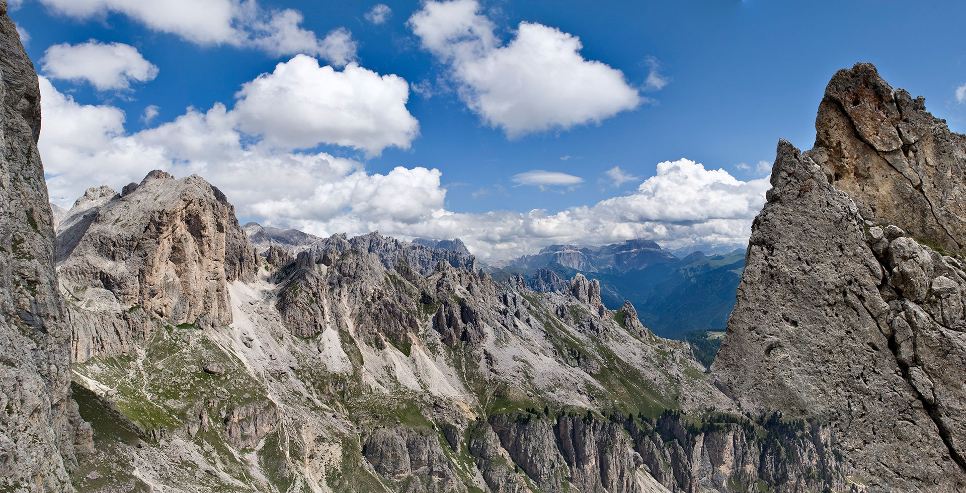 Klettertouren Rosengarten Latemar