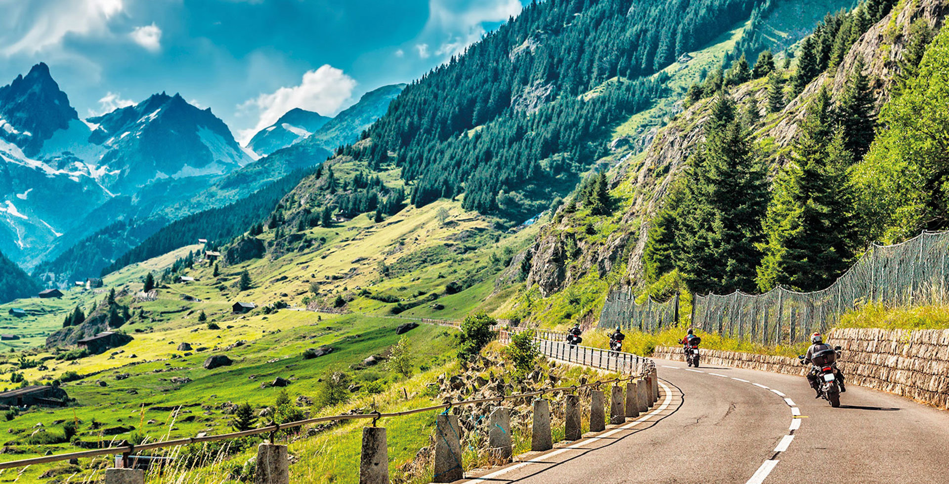 Bikers on Tour in South Tyrol