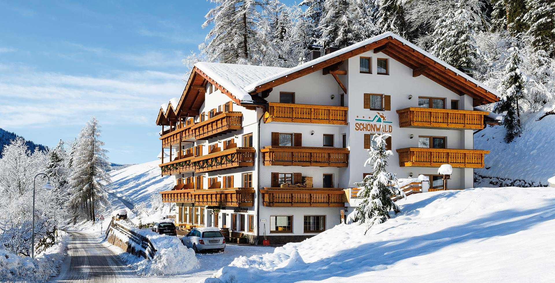 Hotel Schönwald ski area Carezza