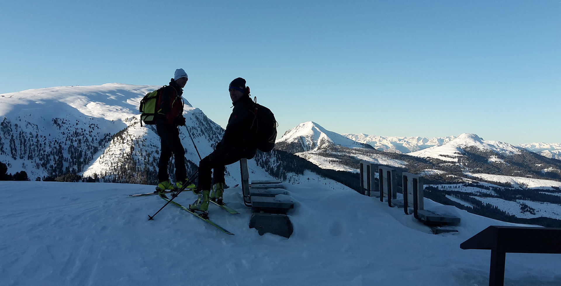 Skitouren in Welschnofen Carezza