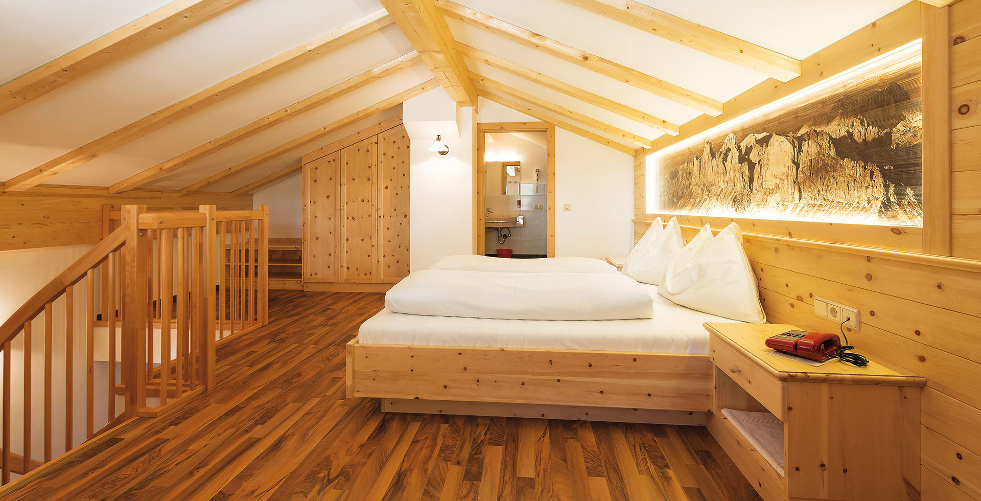 Suite Rosengarten in den Dolomiten