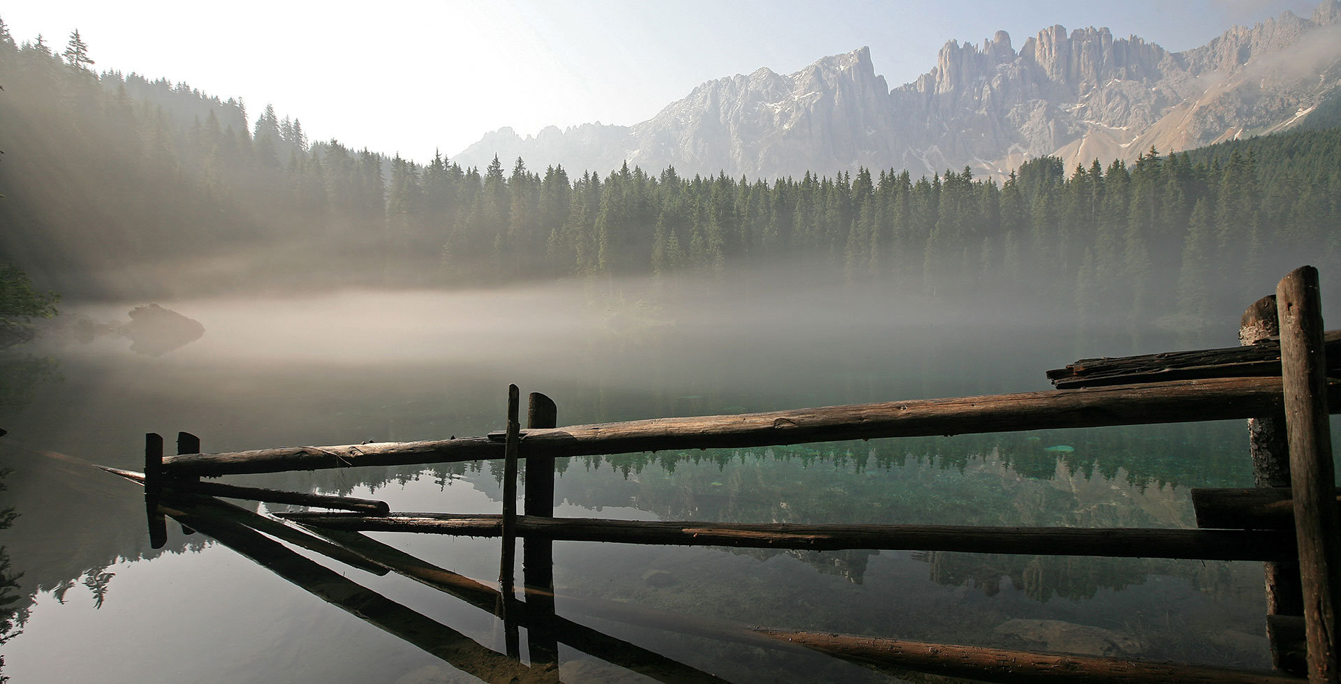 Karersee Eggental Dolomiten