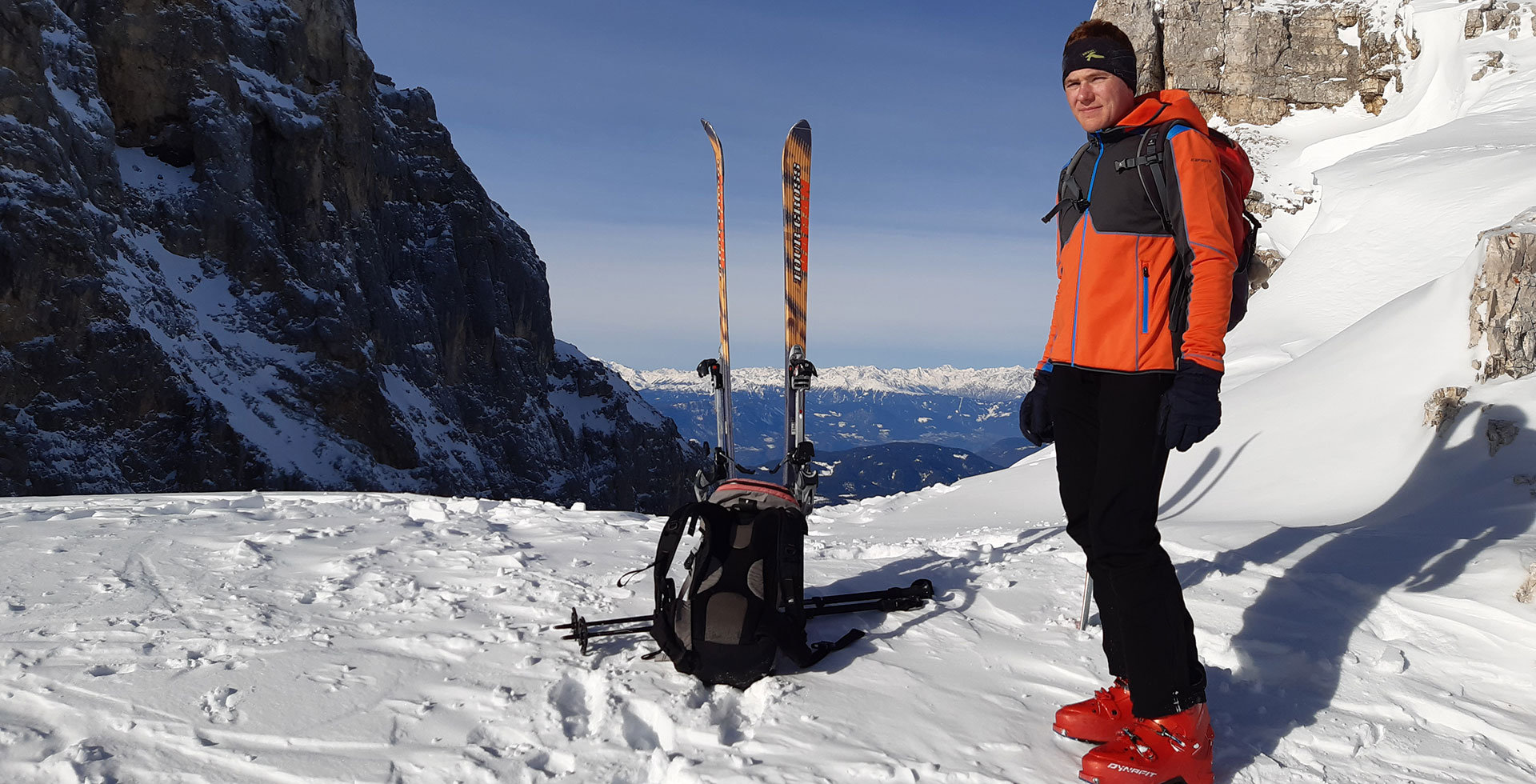 Skitouring Carezza Dolomites